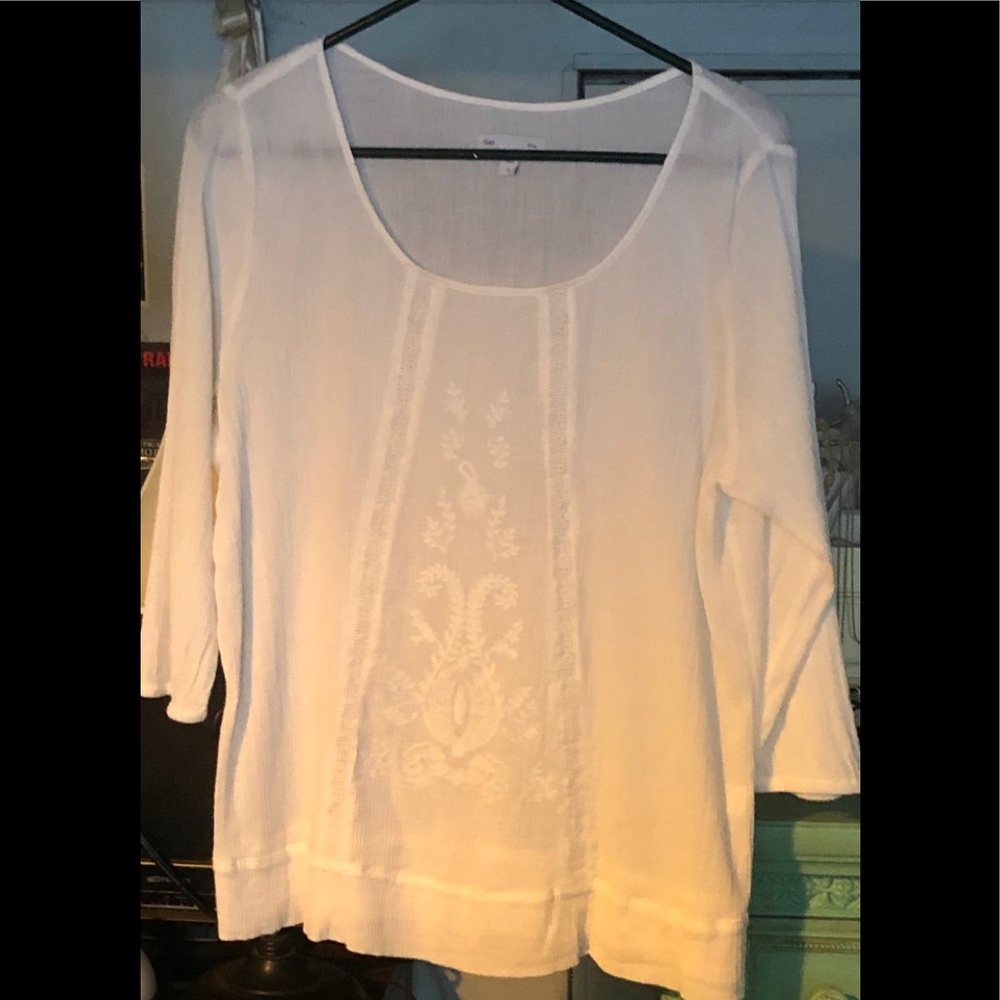 Gap gauzy blouse
